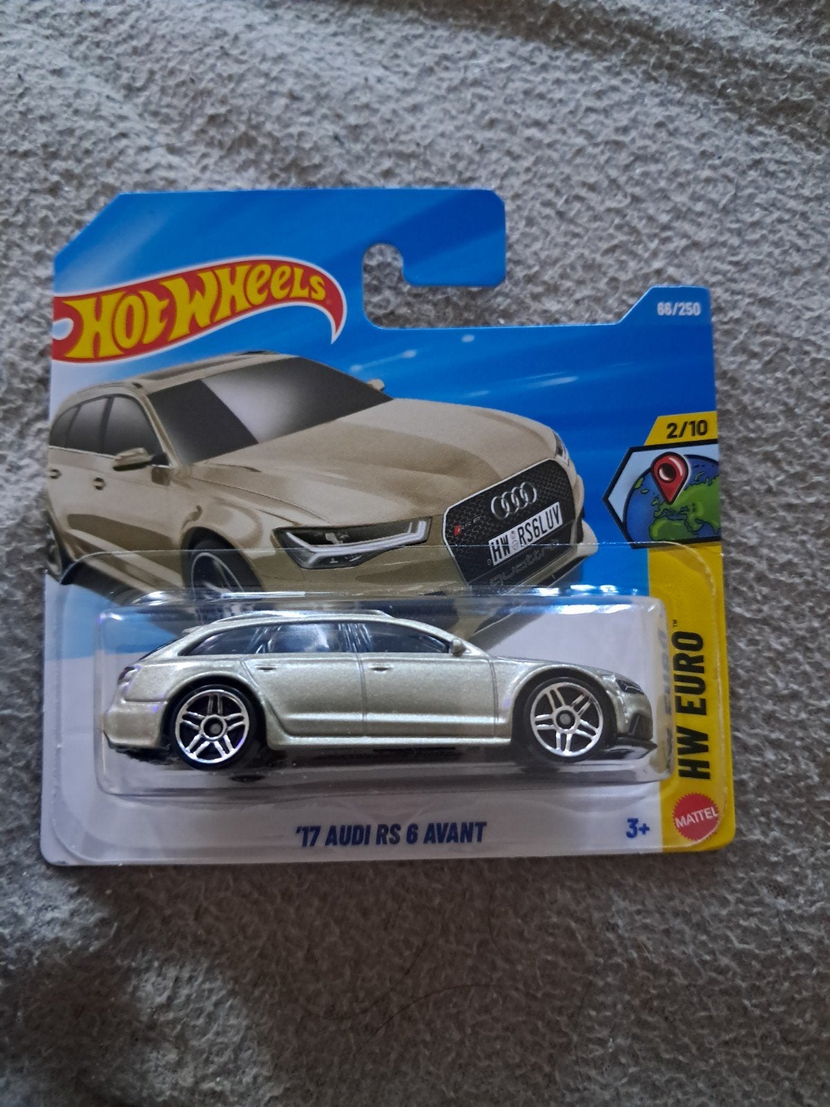 Hot Wheels Audi RS 6 Avant goud nieuw in verpakking, Ophalen of Verzenden, Nieuw, Auto