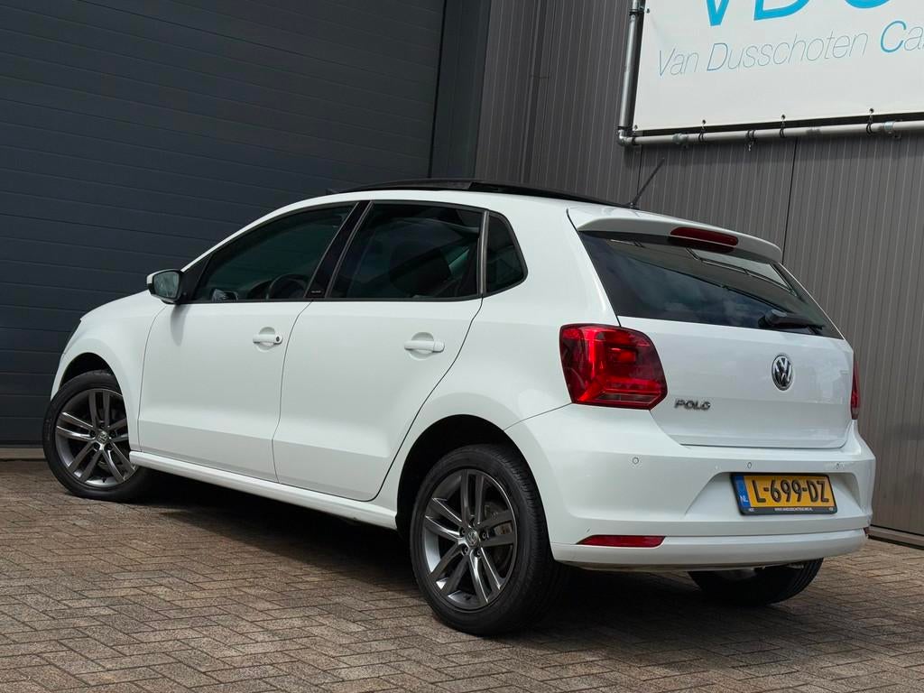Volkswagen Polo 1.0 Comfortline | Schuifdak | Stoelverwarmin, Auto's, Volkswagen, Voorwielaandrijving, Stof, Wit, Bedrijf