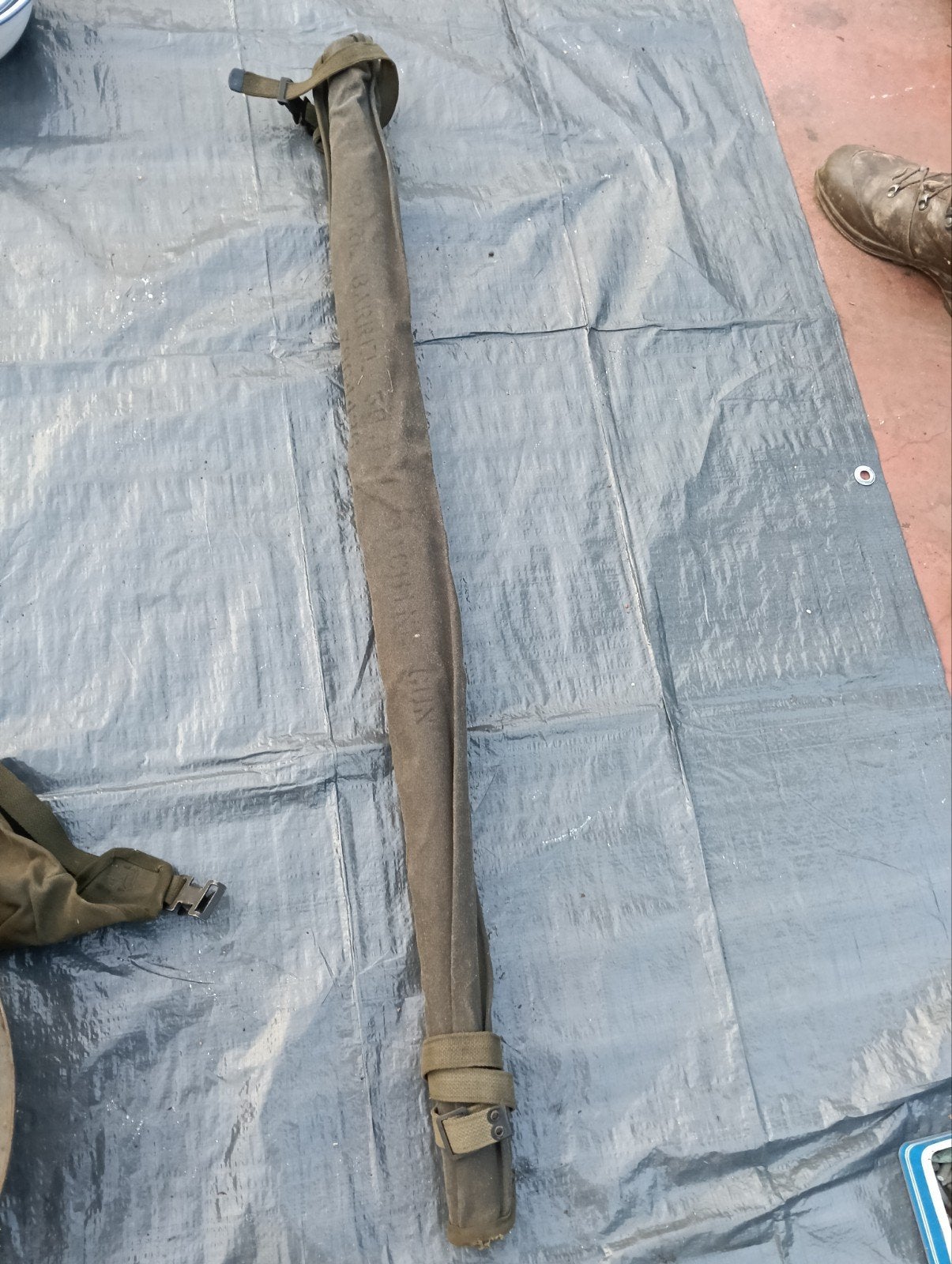 WW2 ORIGINAL beschermhoes/ looptas, Ophalen, Duitsland
