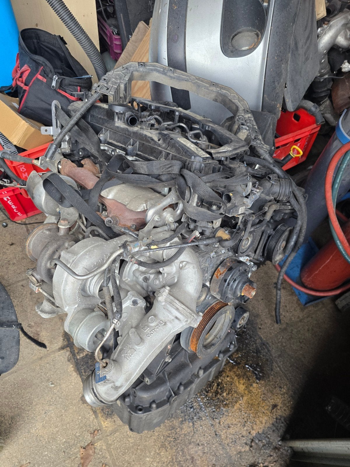 Mercedes Sprinter 651 Motor - Compleet met tik, Ophalen of Verzenden, Gebruikt, Mercedes-Benz