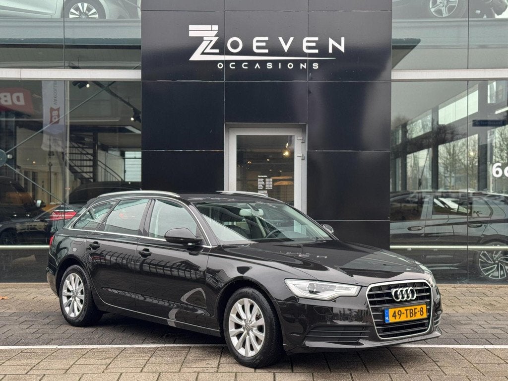 Audi A6 Avant 2.8 FSI Pro Line Origineel Nederlandse/NAP, Auto's, Audi, Euro 5, Gebruikt, Zwart, 2773 cc