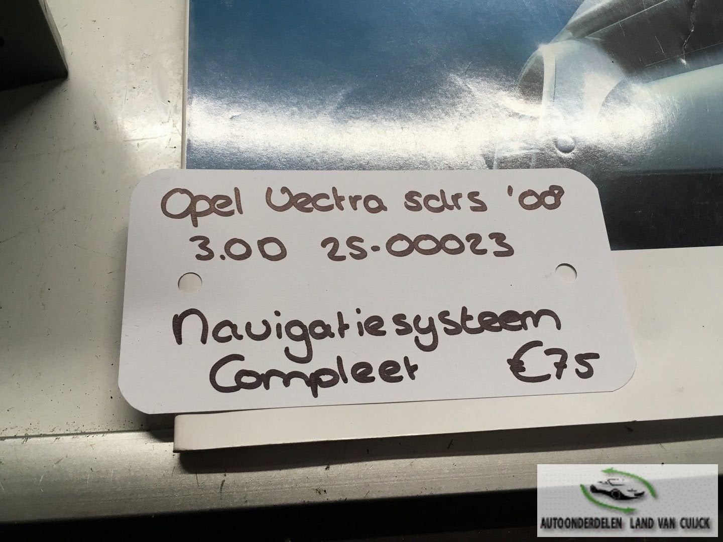 Opel Vectra 3.0 Diesel 5drs 2008 2500023  Navigatiesysteem, Gebruikt, -, -, Ophalen of Verzenden