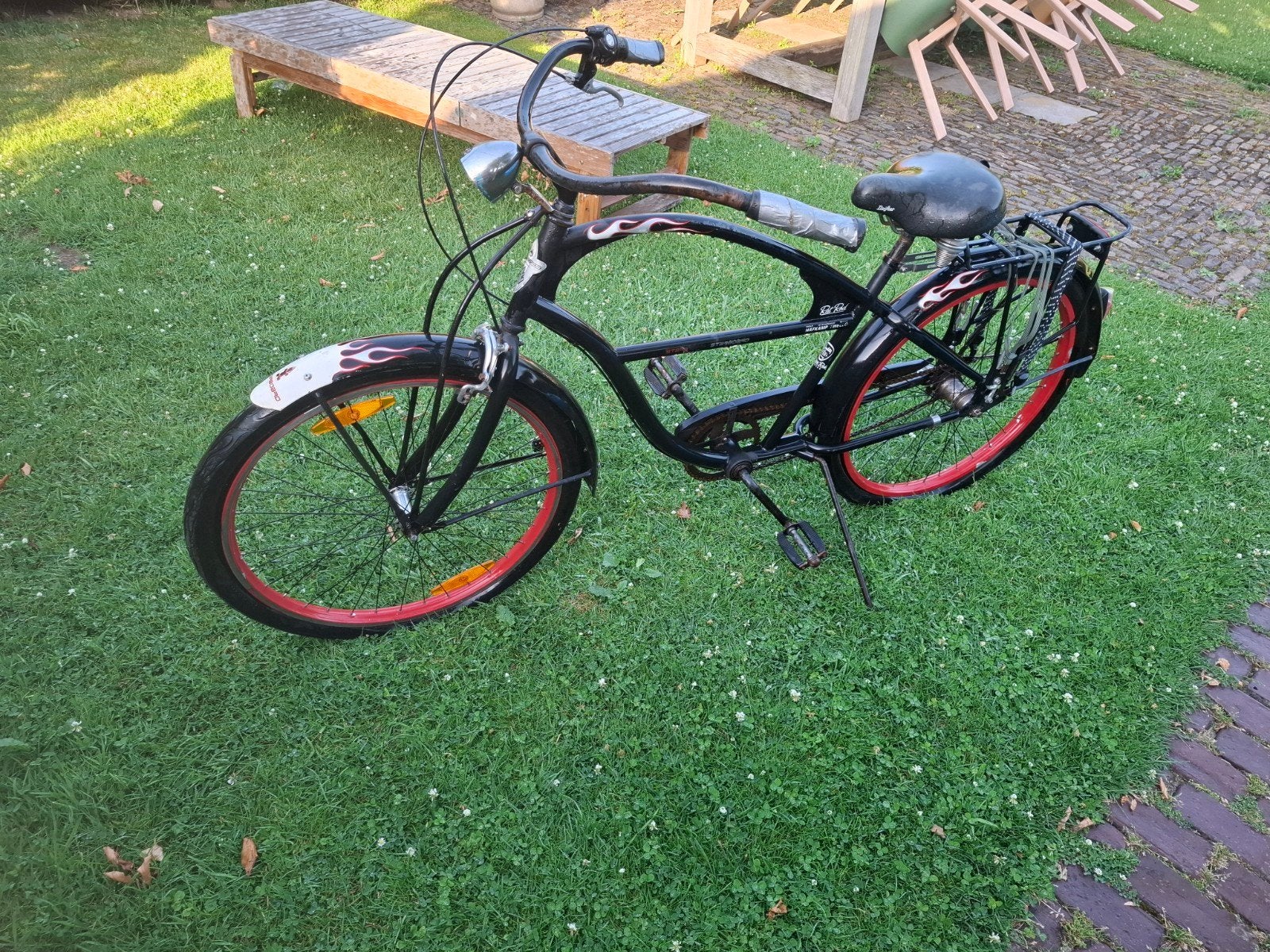 Rat Rod Electra fiets, Fietsen en Brommers, Fietsen | Cruisers en Lowriders, Ophalen, Gebruikt, Staal