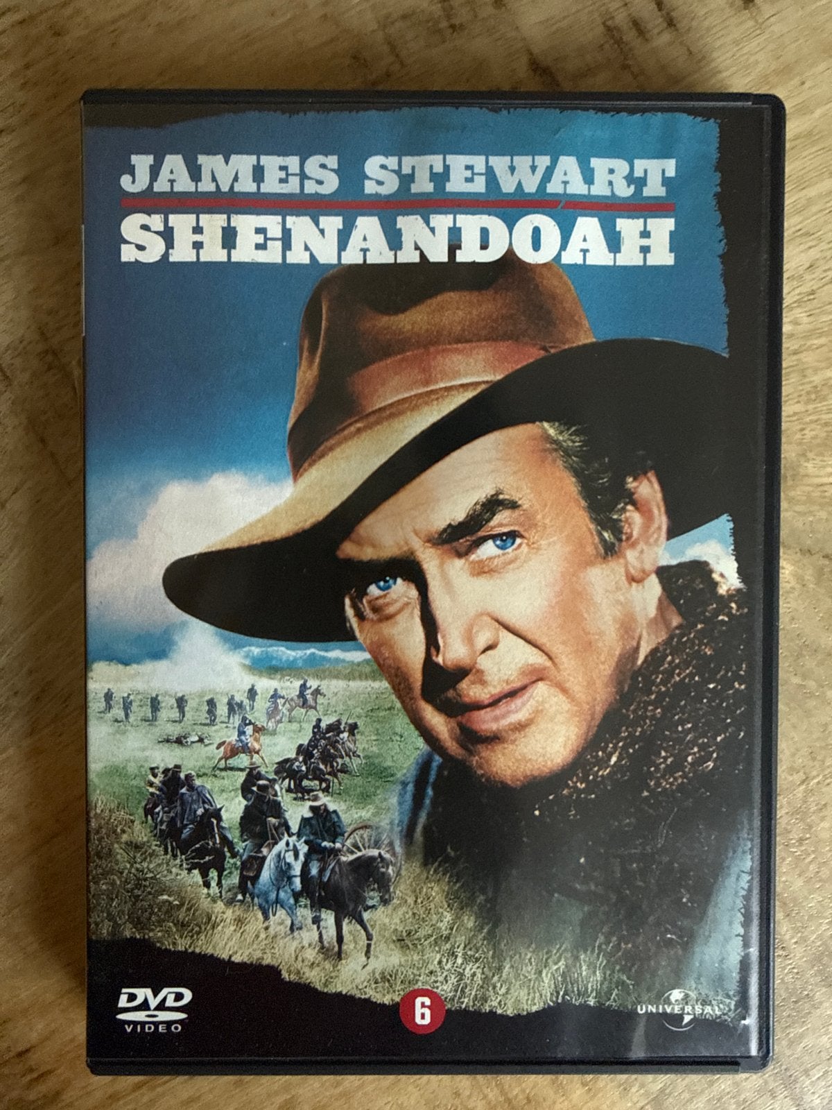 James Stewart - Shenandoah DVD - Westernfilm, Cd's en Dvd's, Historisch of Kostuumdrama, Nederlands, Ophalen of Verzenden, Zo goed als nieuw
