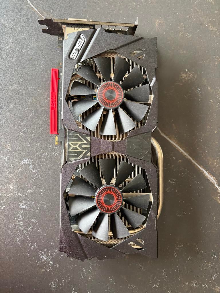 ASUS GeForce GTX 970 DirectCU II OC 4GB Videokaart, Computers en Software, Videokaarten, PCI-Express 3, Gebruikt, HDMI, Ophalen of Verzenden