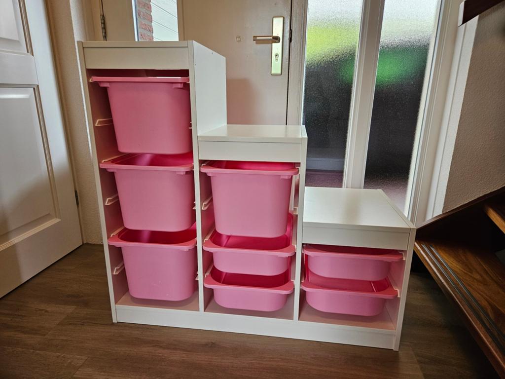Ikea Trofast kast inclusief bakken, Ophalen, Zo goed als nieuw, Poppenhuis