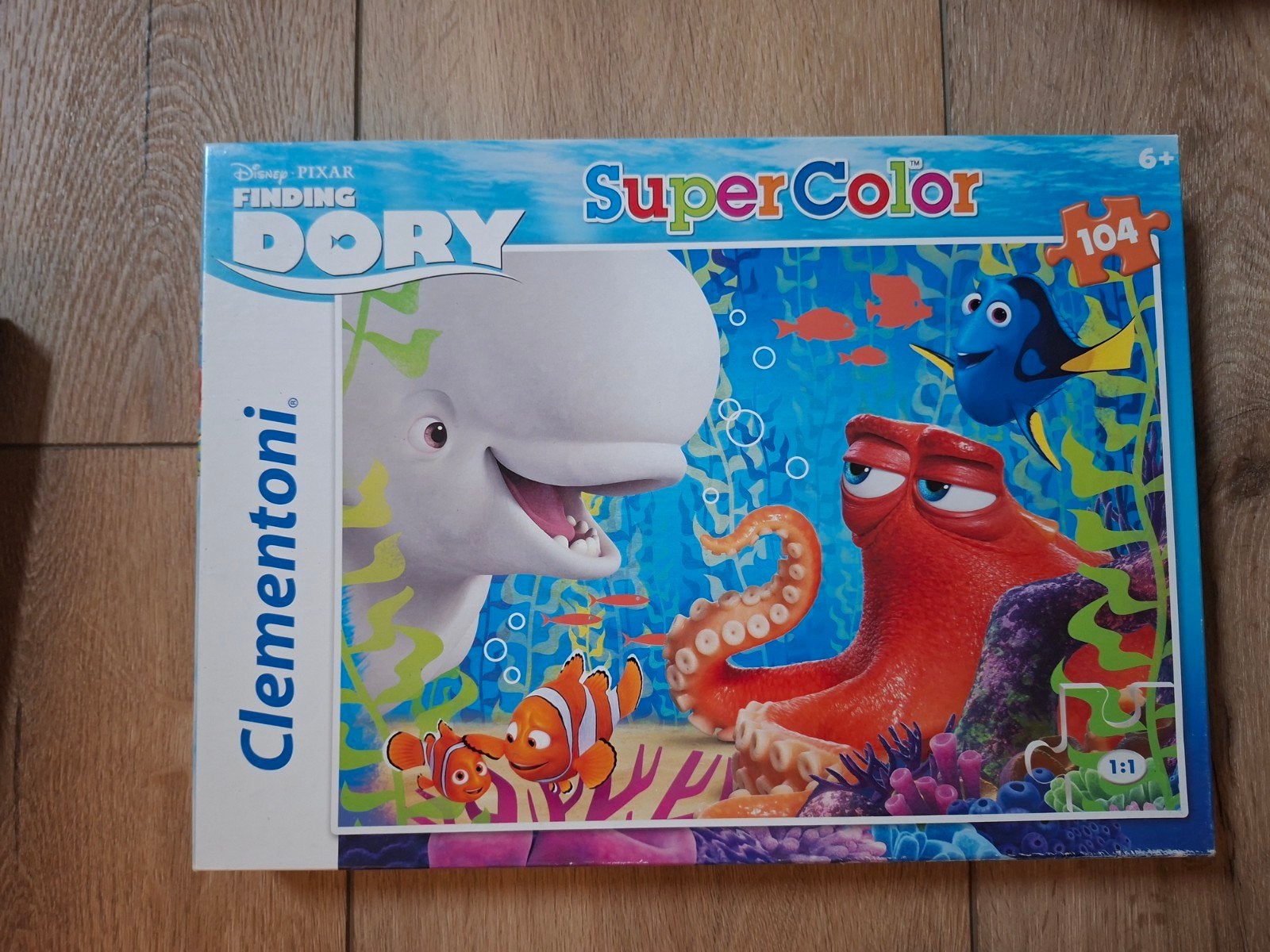 Dory puzzel van 104 stukjes, Ophalen, Meer dan 50 stukjes, Gebruikt, 6 jaar of ouder