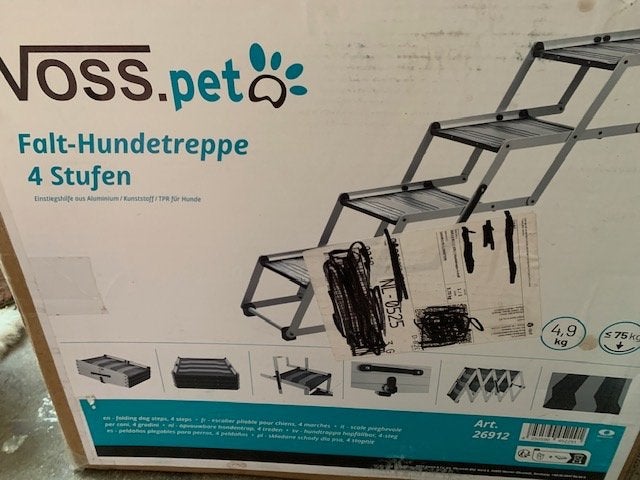 Hondentrap voor grote hond, Ophalen, Zo goed als nieuw, Hondenloopplank