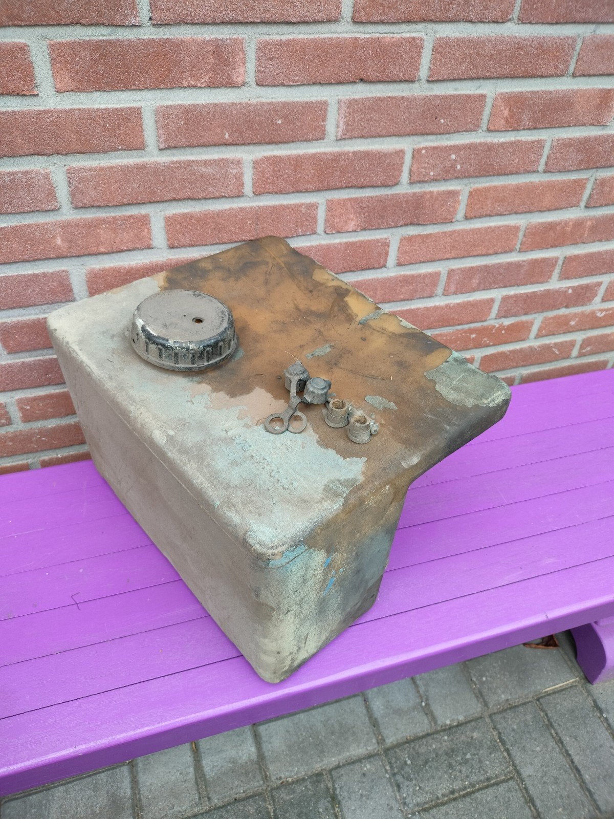 brandstoftank 12 liter, Ophalen of Verzenden, Gebruikt