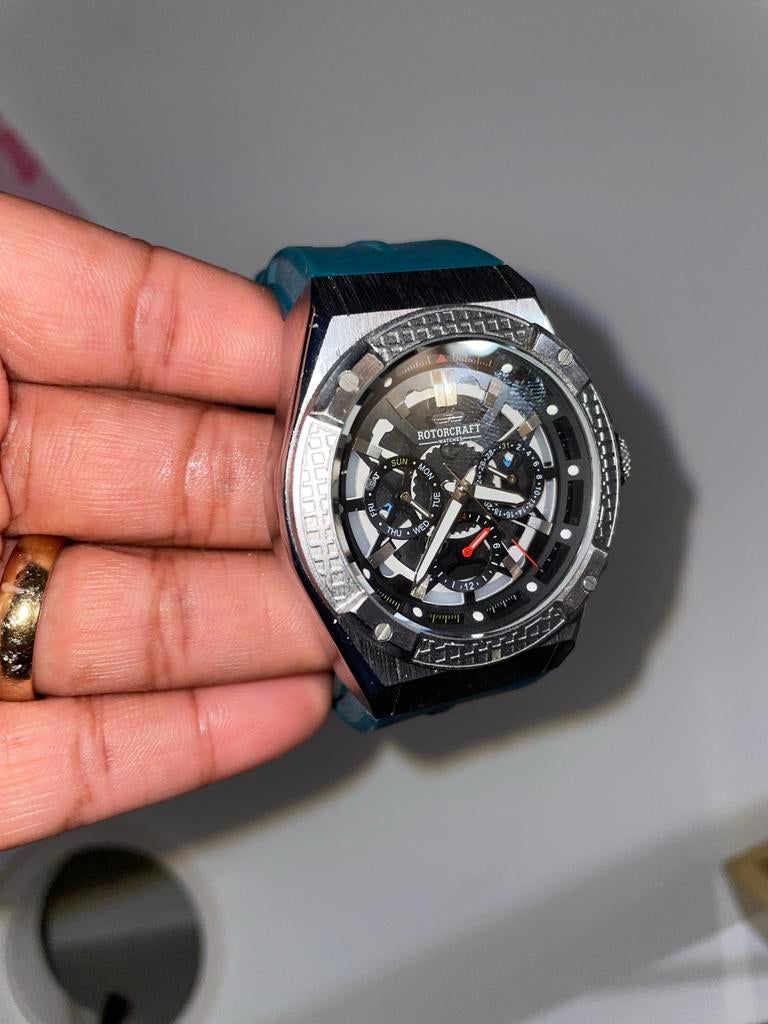 Rotorcraft Horloge - Stijlvol en Robuust, Ophalen of Verzenden, Nieuw, Groen