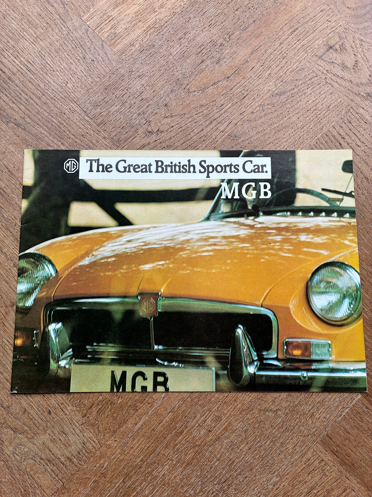 MG B MGB brochure, Verzenden, Zo goed als nieuw, Overige merken
