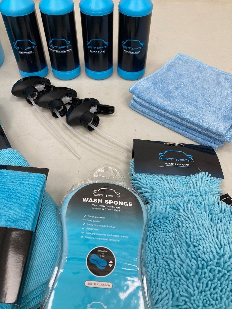 STIPT auto was pakket 2 twv €213 - auto detailing / wassen !, Verzenden