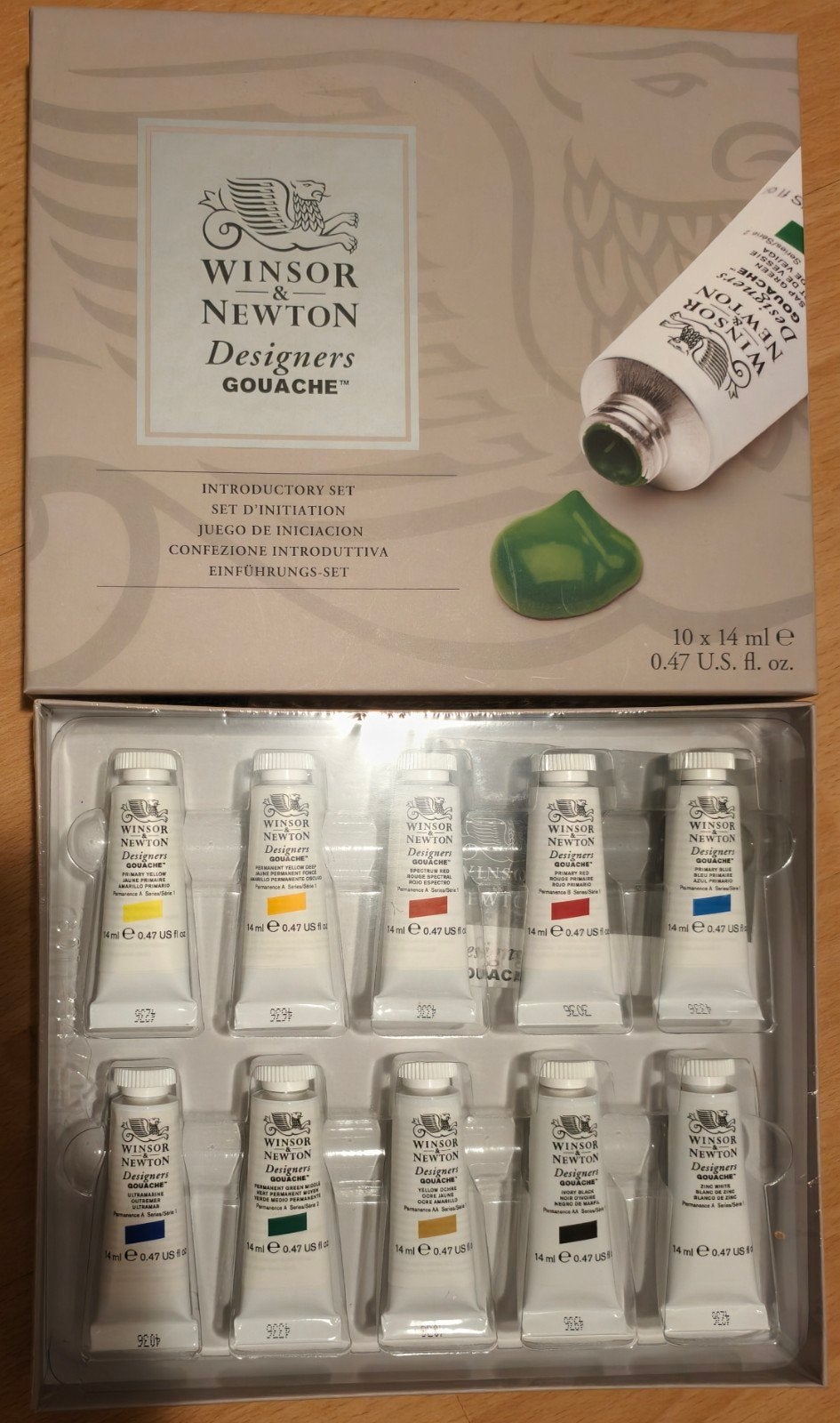 Winsor & Newton Designers Gouache Introductieset 10x14ml, Ophalen of Verzenden, Nieuw, Waterverf