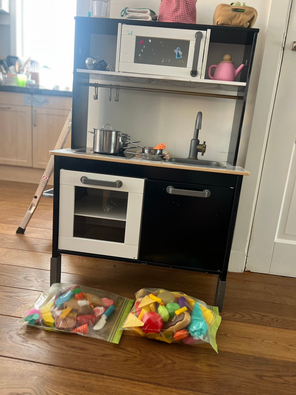 Gepimpte Ikea keuken met heel veel extra’s, Ophalen, Gebruikt, Hout, Speelkeuken