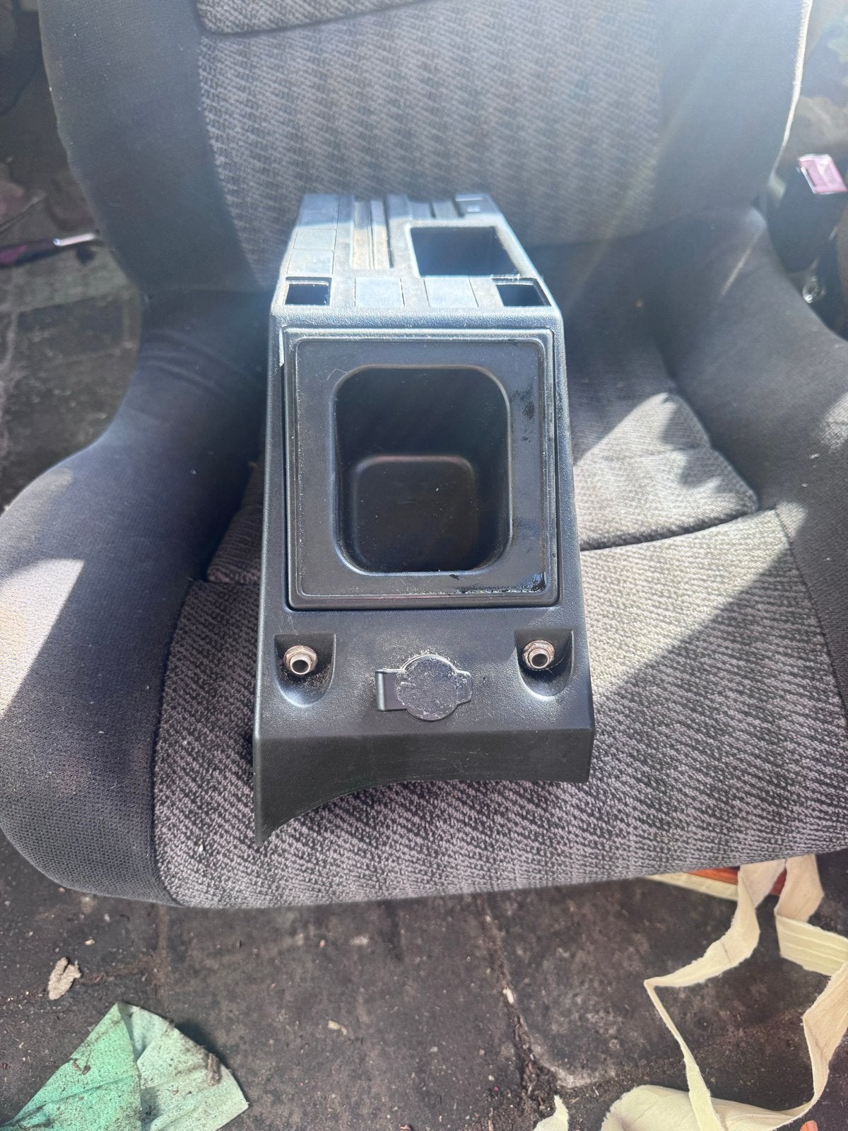 Citroën BX Middenconsole met Hoofdtelefoon- en 12V-aansluiti, Auto-onderdelen, Ophalen of Verzenden, Gebruikt, Citroën