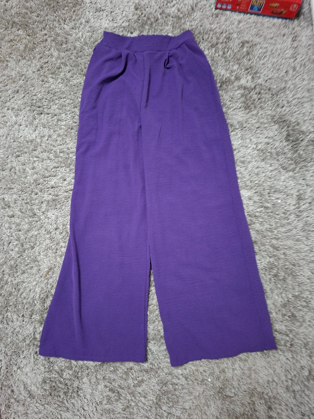 Paarse broek van Fashion Musthaves, maat s petite, Verzenden, Paars, Zo goed als nieuw, Lang