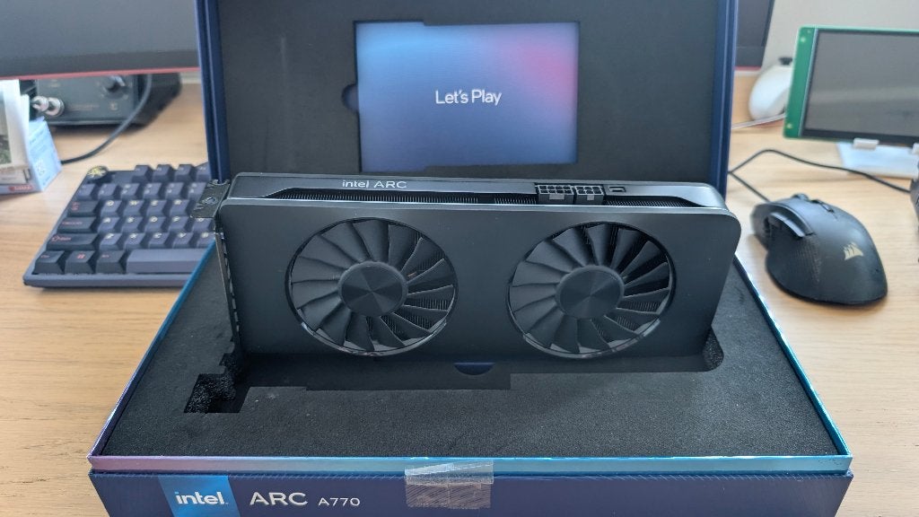 Intel Arc A770 16GB, Computers en Software, Videokaarten, Ophalen of Verzenden, Zo goed als nieuw, GDDR6, PCI-Express 4
