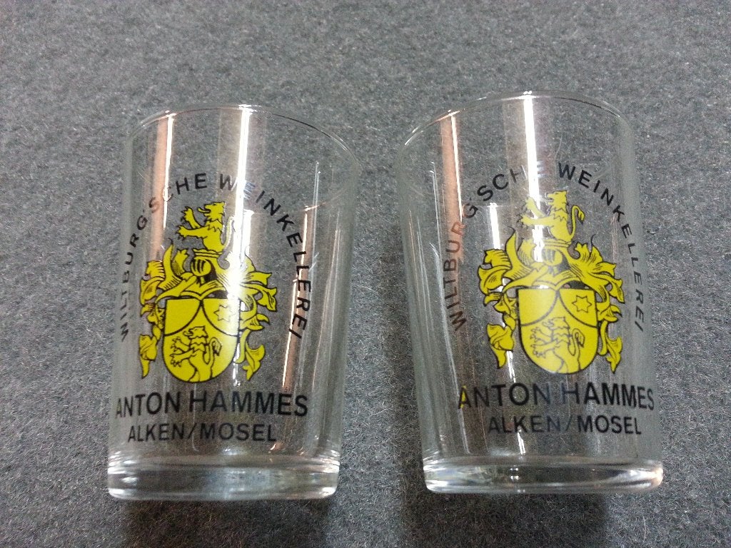2 stuks wijnglaasjes Anton Hammes, Verzamelen, Ophalen of Verzenden, Zo goed als nieuw, Overige typen