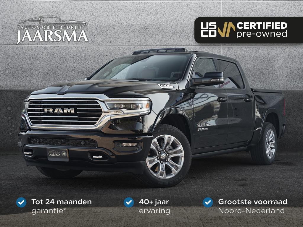 Dodge Ram 1500 Limited Longhorn 5.7L V8 4x4 Crew Cab |1e eig, Auto's, Automaat, Gebruikt, 5654 cc, 402 pk