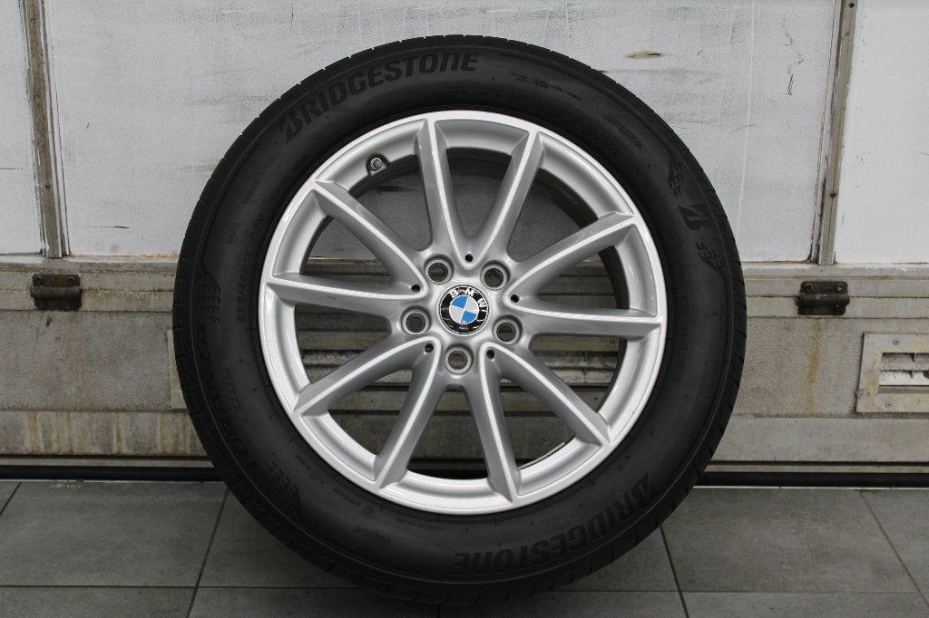 BMW 17 inch velgen met Bridgestone zomerbanden, Auto-onderdelen, Banden en Velgen, Ophalen, Gebruikt, Banden en Velgen, 17 inch