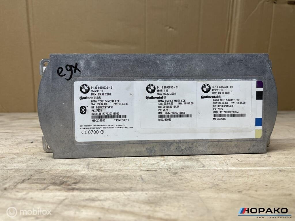 Bluetooth-module BMW 1/3 serie e9x e8x | 8410920593001, Auto-onderdelen, Gebruikt, Einsteinlaan 5 rijswijk, Bmw, Ophalen of Verzenden