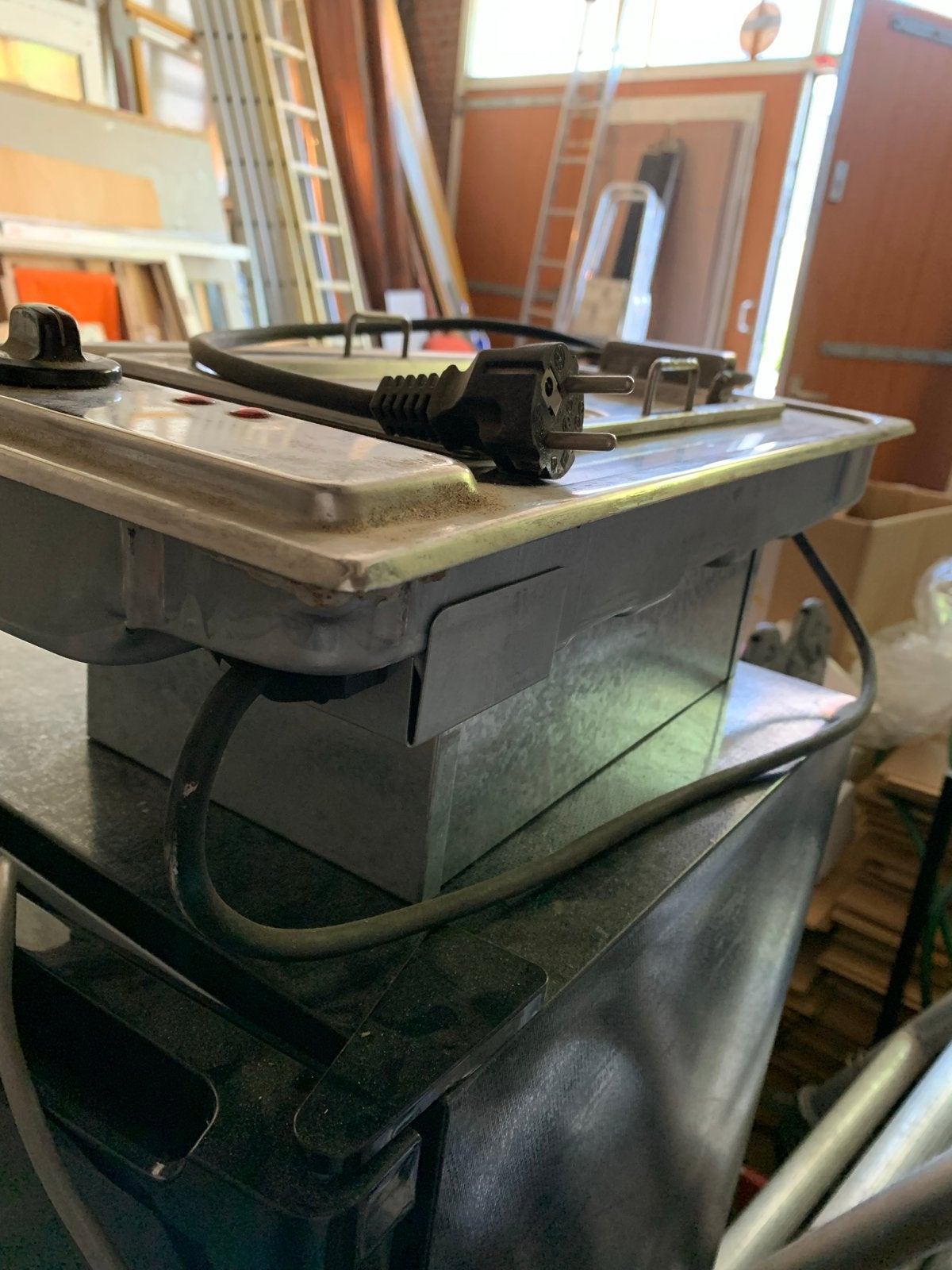 Friteuse - Gebruikt, RVS, met temperatuurregeling, 2 tot 3 liter, Ophalen, Gebruikt