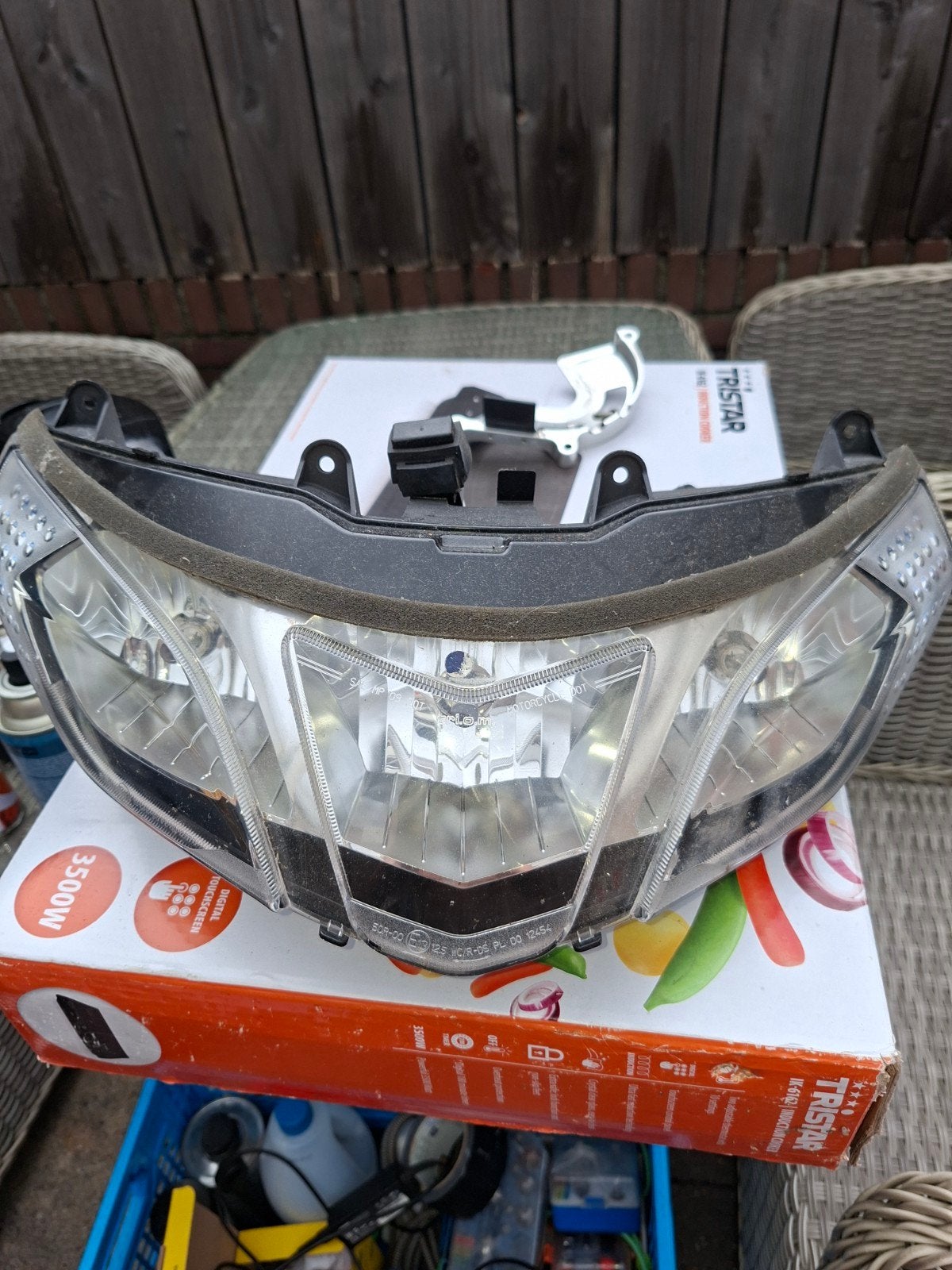 Aprilia RSV4 2009 Koplamp, Origineel en onbeschadigd, Ophalen of Verzenden, Gebruikt