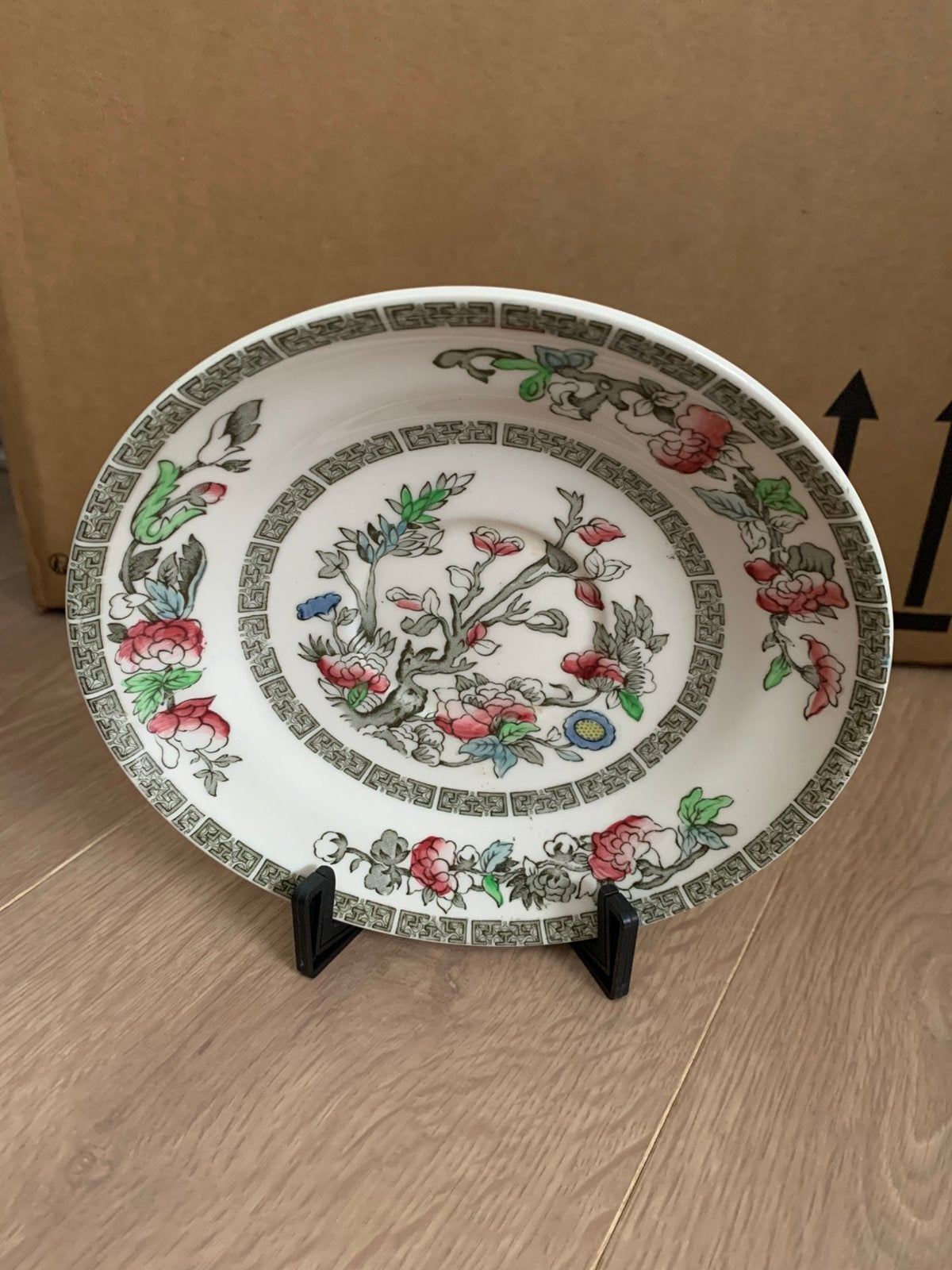 Indian Tree Johnson Bros England bordje, 2 stuks, Ophalen of Verzenden