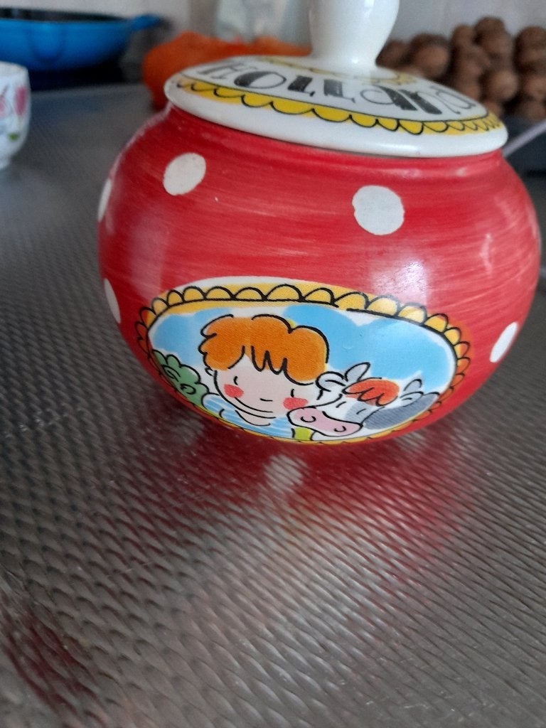 Suikerpot blond amsterdam ik ️ love holland, Ophalen, Overige typen, Zo goed als nieuw, Overige stijlen