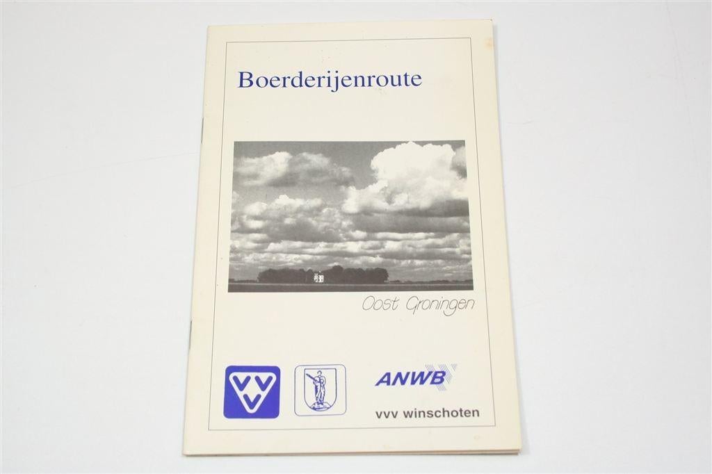 Oost-Groningen — Boerderijenroute & Routekaart ca. 1990, Boeken, Geschiedenis | Stad en Regio, Ophalen of Verzenden, Gelezen