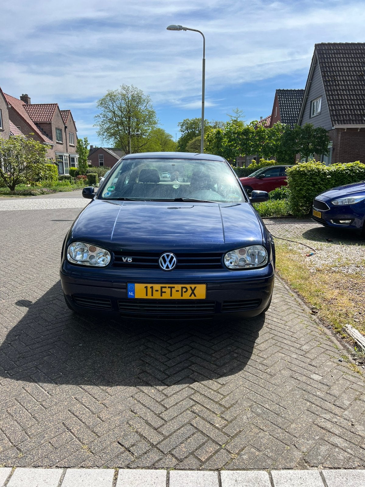 Volkswagen Golf 4 2.3 V5, 1328 kg, Beige, 150 pk, Blauw