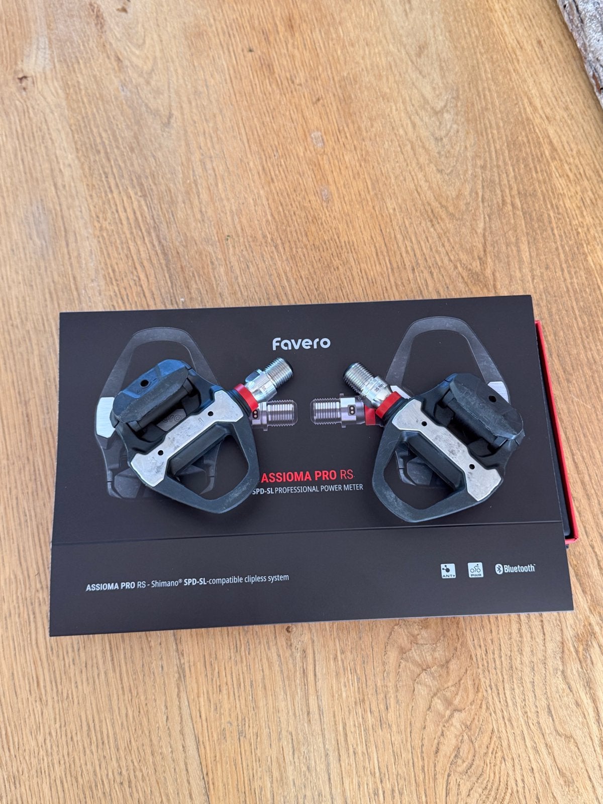 Favero assioma pro rs-2 powermeter pedalen ., Ophalen of Verzenden, Zo goed als nieuw