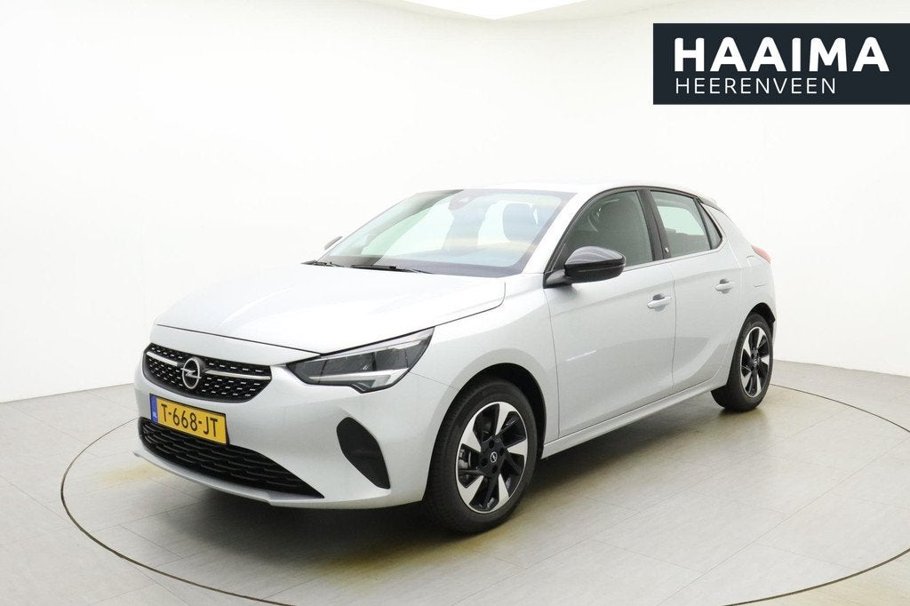 Opel Corsa-e Elegance 50 kWh | Uniek! Lage KM-stand! | Navig, Auto's, 15 min, Gebruikt, Zwart, Origineel Nederlands