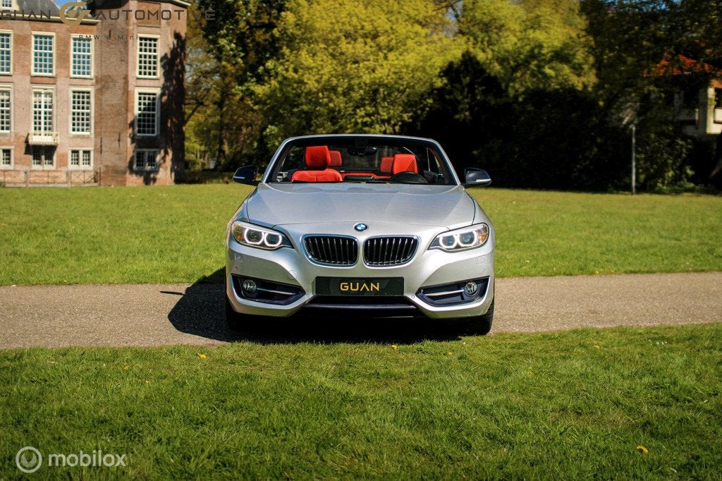 BMW 2-serie Cabrio | H&K | AUT | Sportstoel |, Auto's, Automaat, Automatische klimaatregeling, Gebruikt, 1520 kg