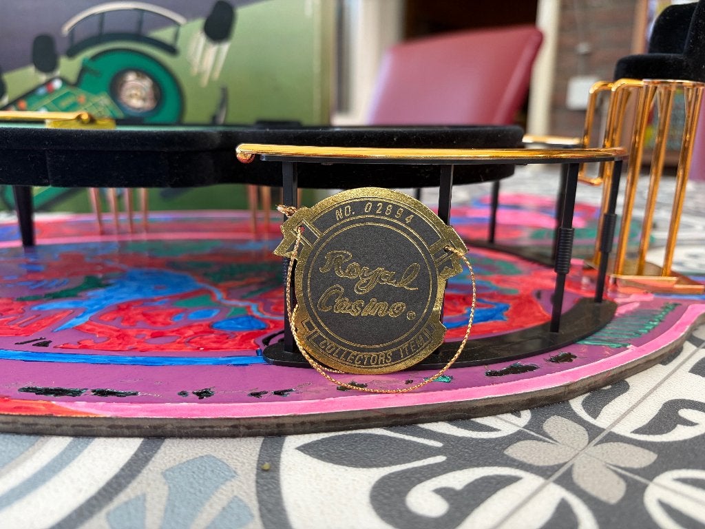 Casino Royal, Roulette, Salon de Black Jack Miniatuur €20,00, Ophalen of Verzenden, Gebruikt