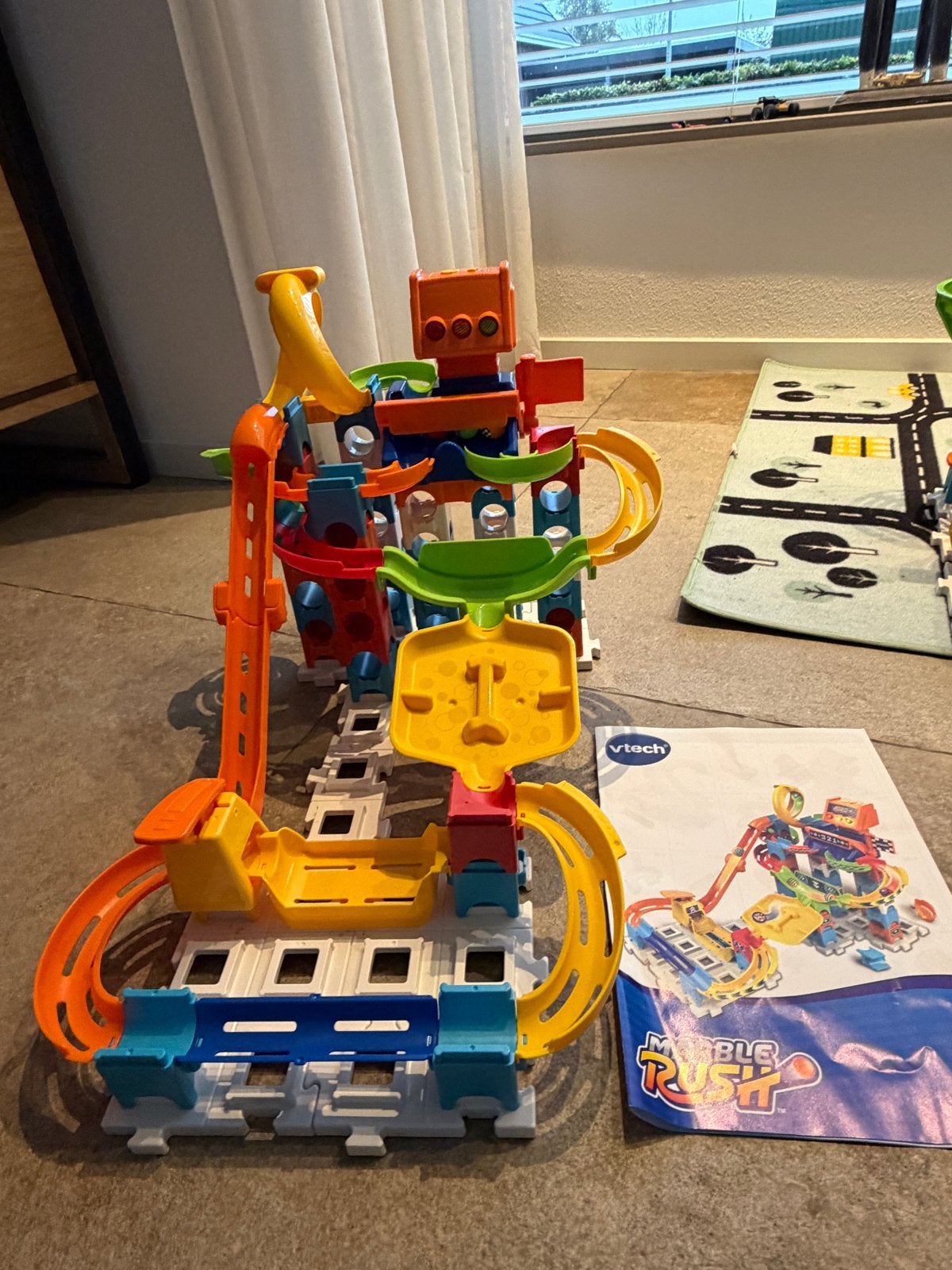 VTech Marble Rush racebaan set 5193, Ophalen of Verzenden, Zo goed als nieuw, Jongen of Meisje