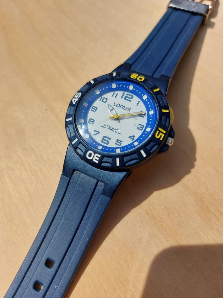Lorus R2317HX9 kinderhorloge 36 mm - Blauw, Ophalen of Verzenden