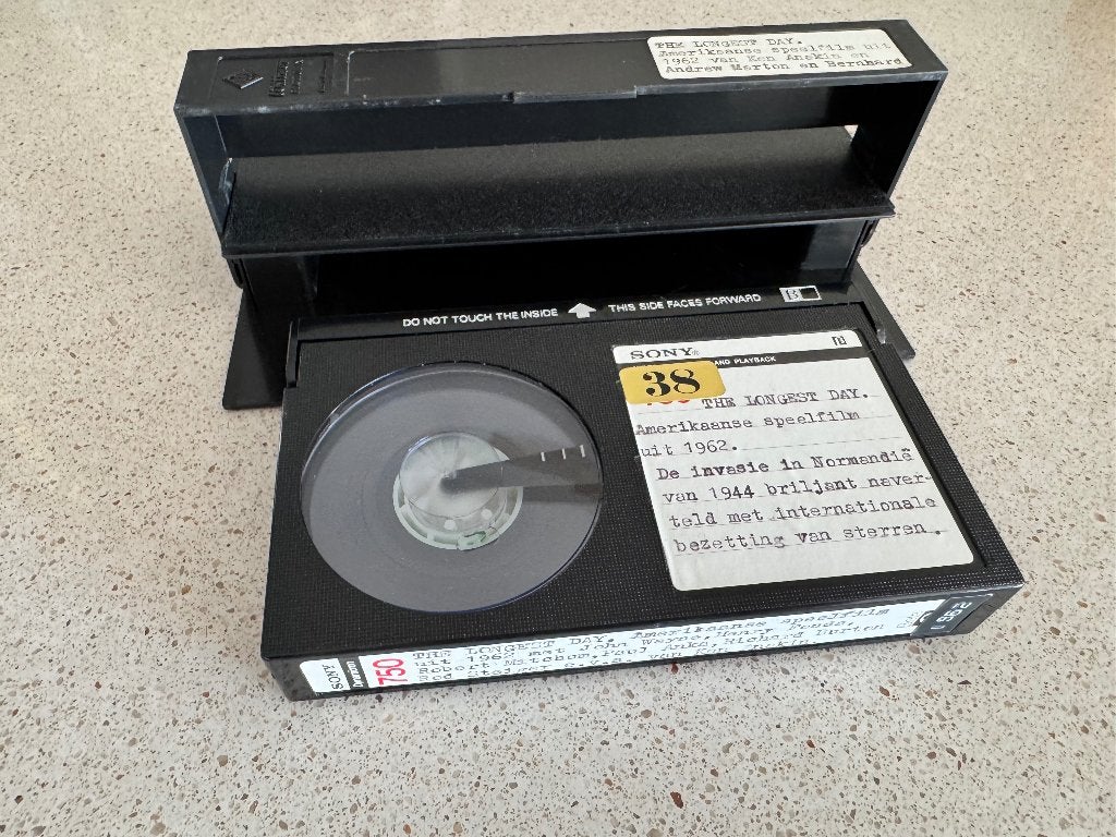 The Longest Day - Betamax film uit 1962, Nederlands ondertiteld, Overige genres, Betamax, Ophalen of Verzenden
