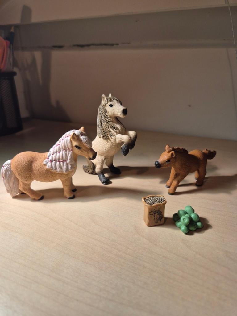 Mini Shetty-Familie, Ophalen, Nieuw, Paard, Beeldje of Figuurtje