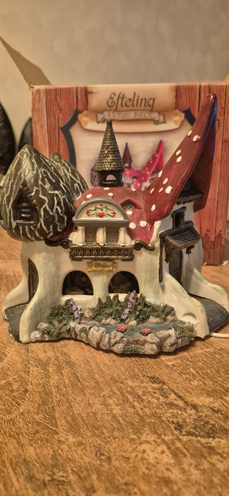 Efteling Kabouterhuis met Kabouter Poppetjes - Los of Set, Ophalen of Verzenden, Zo goed als nieuw, Beeldje of Poppetje