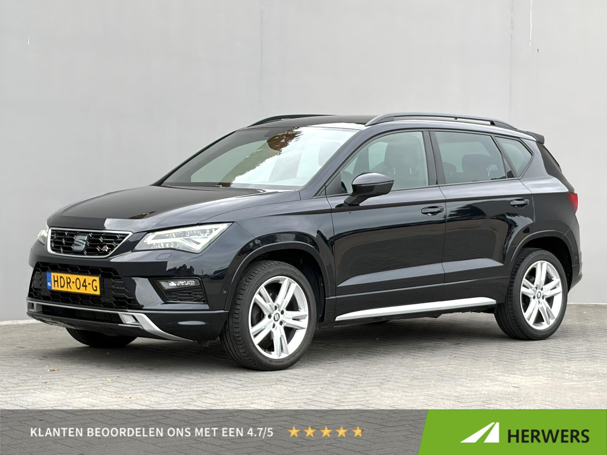 SEAT Ateca 1.5 TSI FR Business Intense / Elekt. Wegklapbare, Auto's, 4 cilinders, 150 pk, Zwart, 19 km/l