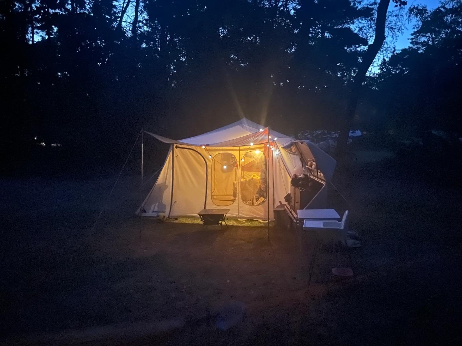 Holtkamper Astro expedition vouwwagen met keuken, Caravans en Kamperen, Vouwwagens, Ophalen, Beige, Aanwezig, Holtkamper