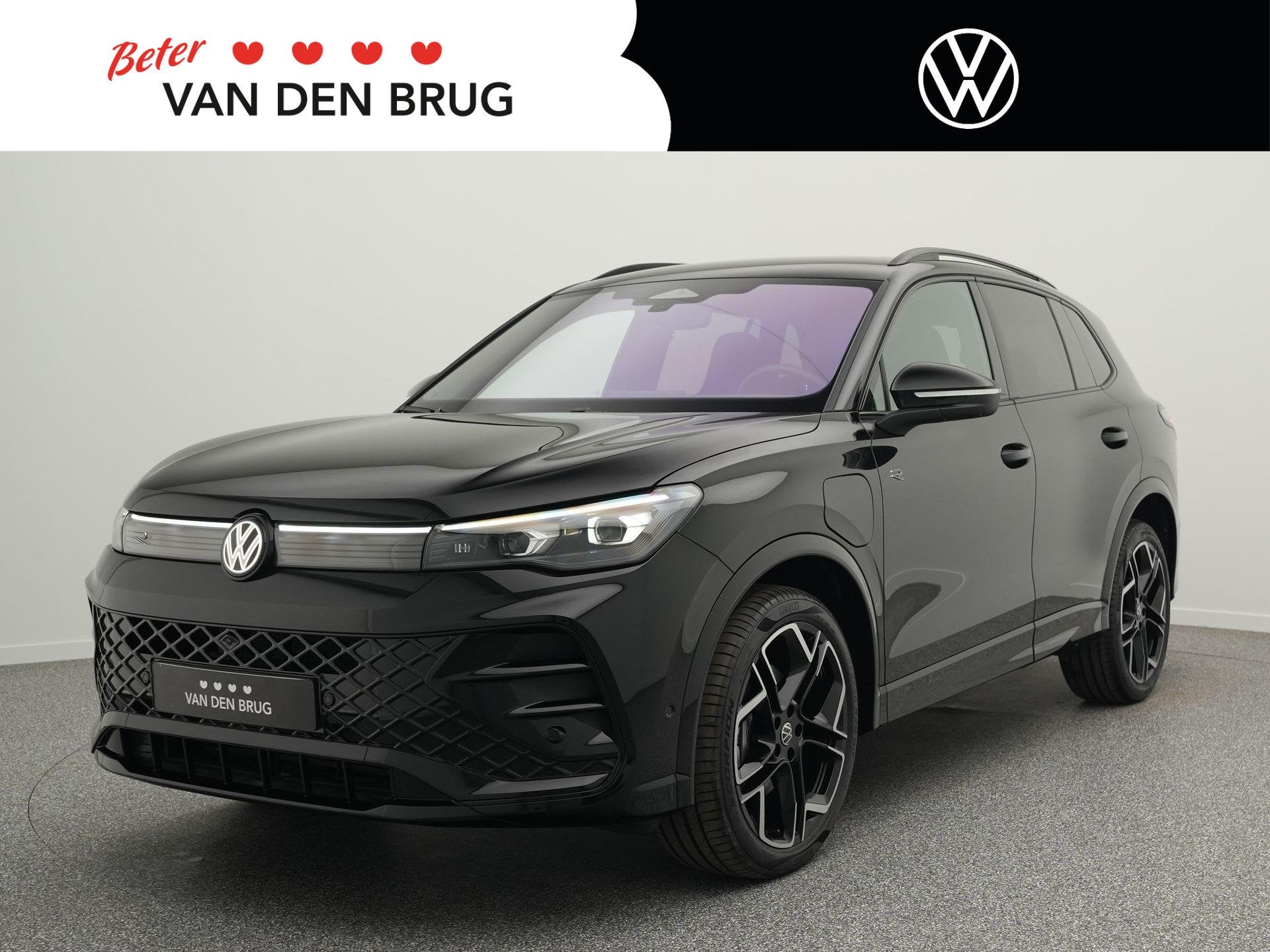 Volkswagen Tiguan 1.5 eHybrid R-Line Edition 204 pk DSG | LE, Auto's, Stof, Euro 6, 150 min, Zwart