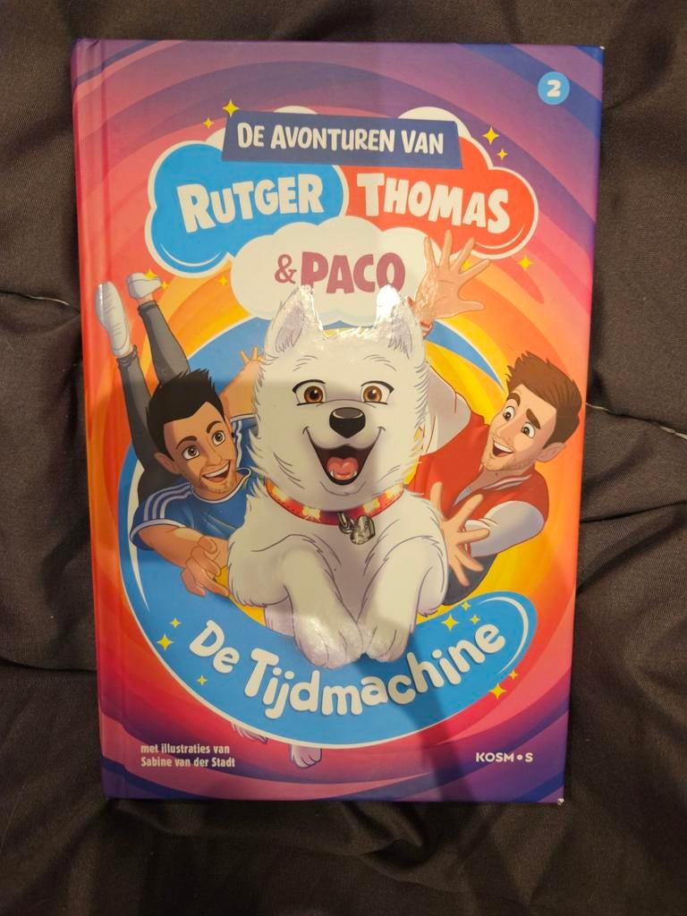 De Avonturen van Rutger, Thomas & Paco: De Tijdmachine, Ophalen, Zo goed als nieuw, Rutger Vink, Thomas van Grinsven, Fictie algemeen