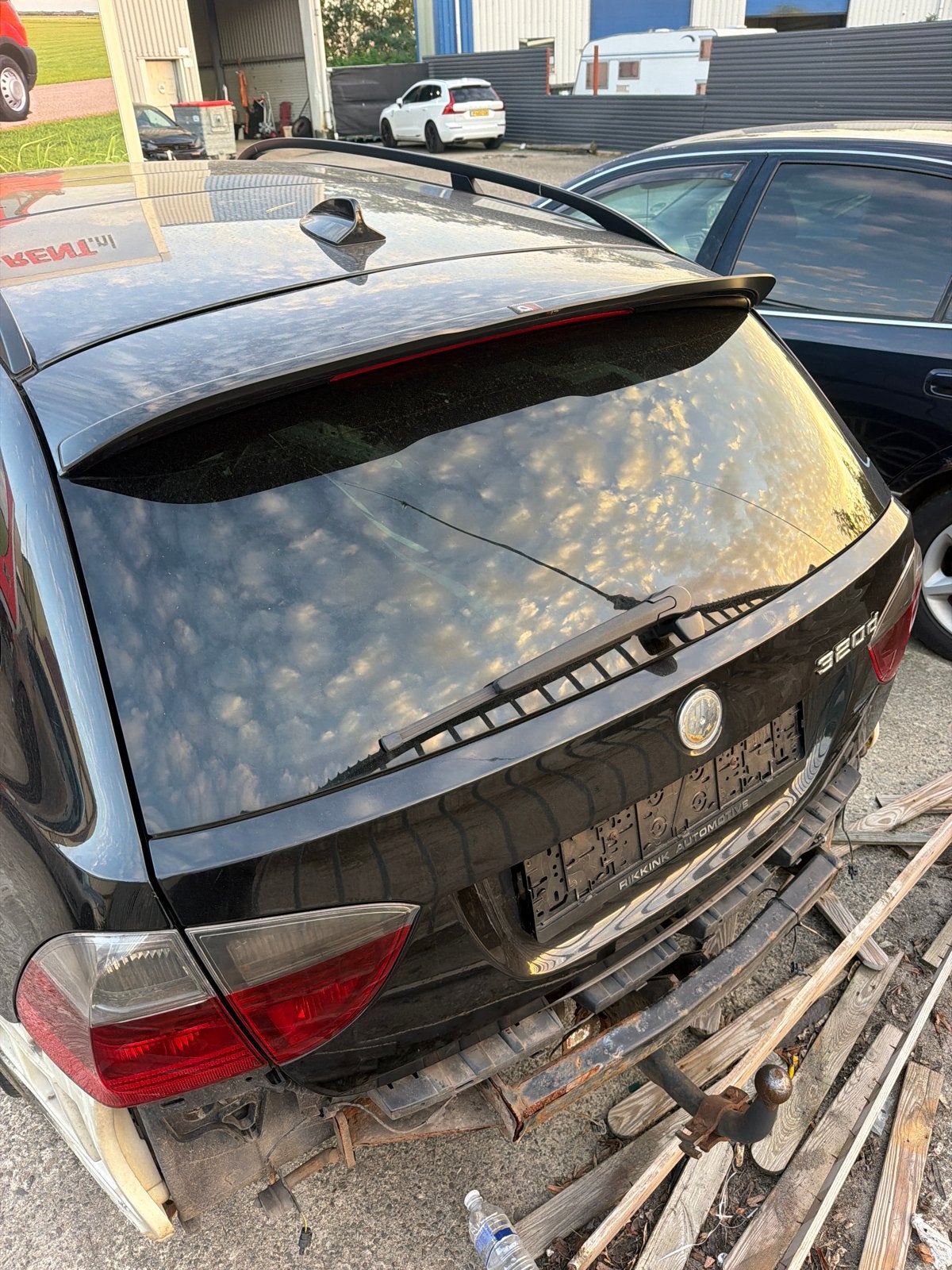 Achterklep BMW E91 Touring (pre-facelift), Ophalen, Gebruikt, Achterklep, Achter