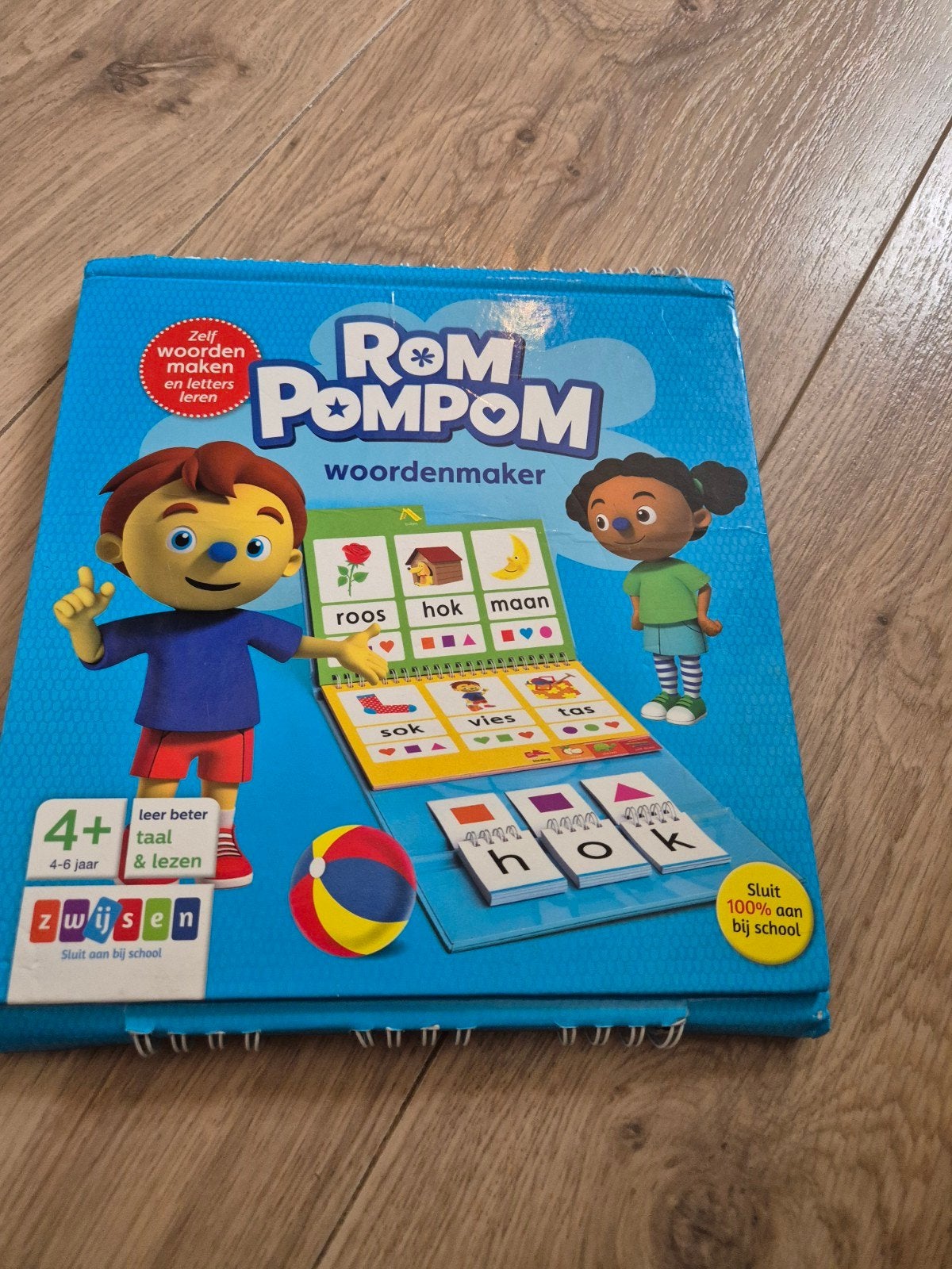 Rom Pom Pom woordenmaker - Leer lezen en schrijven, Kinderen en Baby's, Speelgoed | Educatief en Creatief, Ophalen of Verzenden