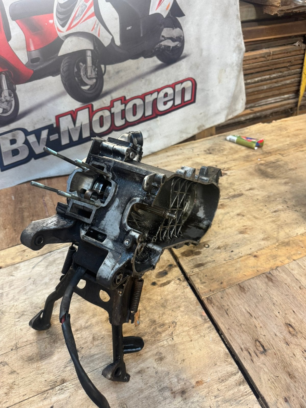 Zip c25 2takt motorblok carters brom, Ophalen of Verzenden