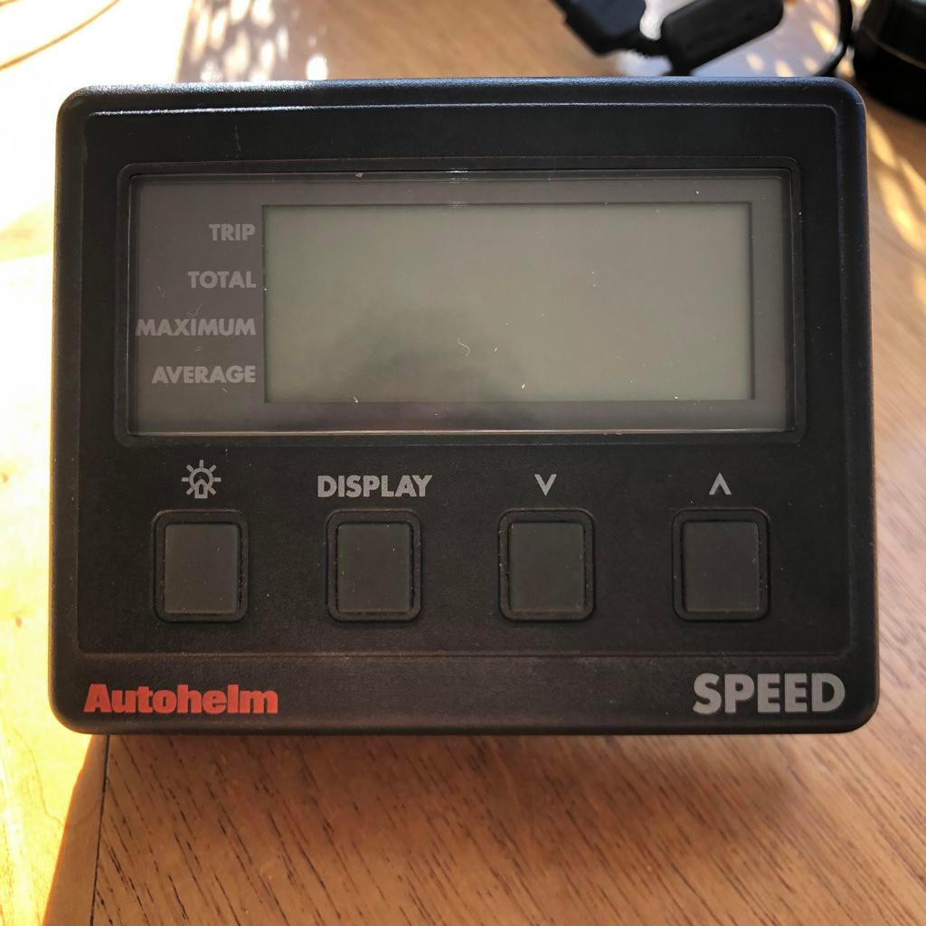 Autohelm Speed Display (zonder sensor), Watersport en Boten, Navigatiemiddelen en Scheepselektronica, Ophalen of Verzenden, Gebruikt