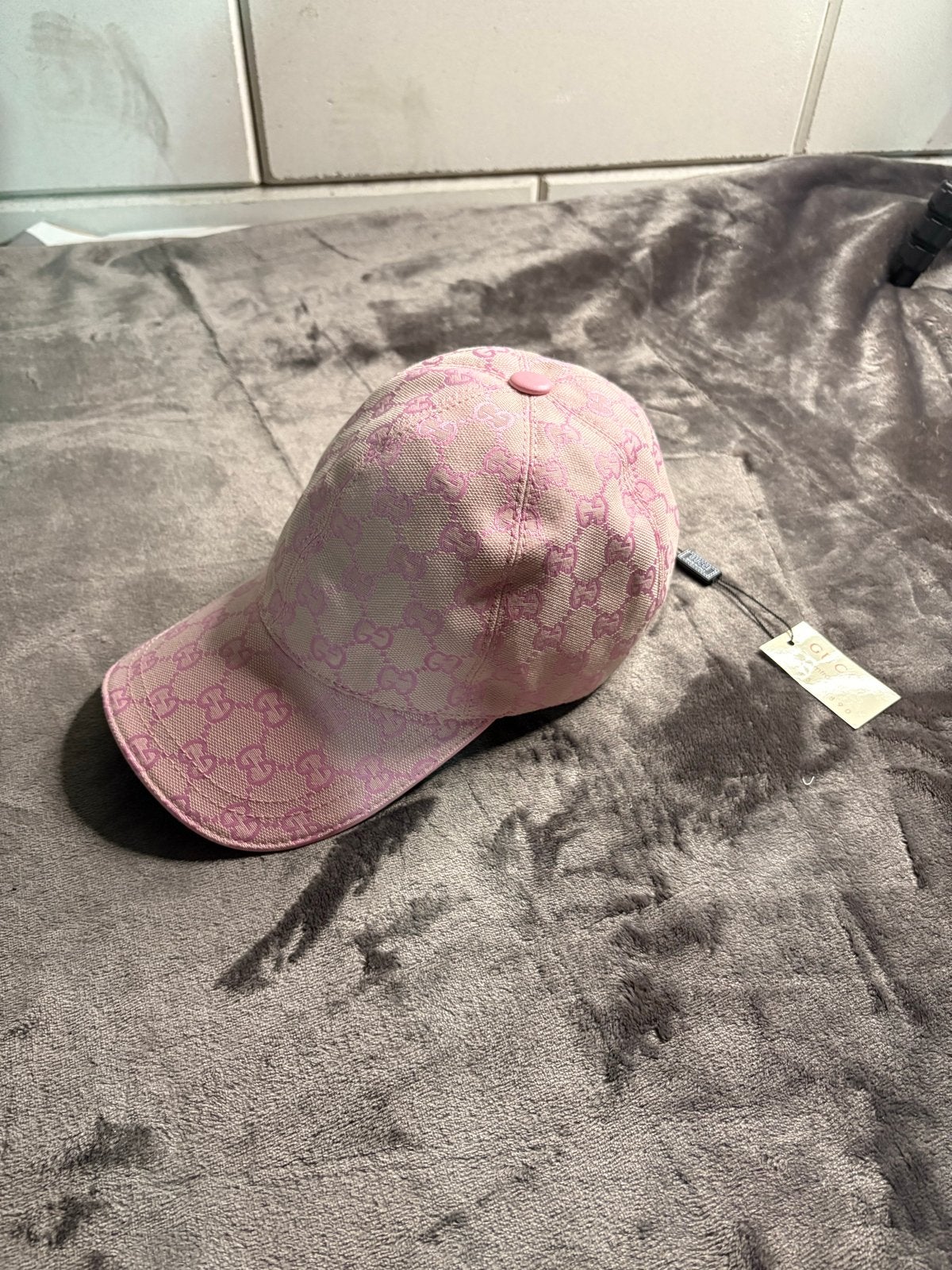 Gucci pet maat M roze, Kleding | Dames, Hoeden en Petten, Verzenden, Nieuw, Pet