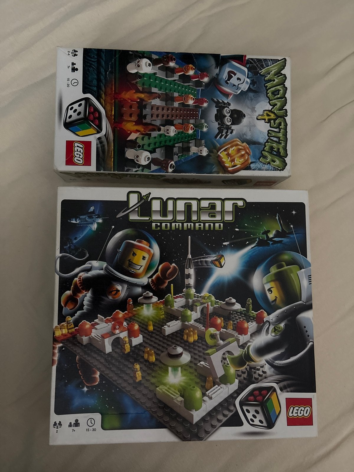 Lego Games: Lunar Command & Monster 4, Gebruikt, Overige thema's, Lego, Ophalen of Verzenden